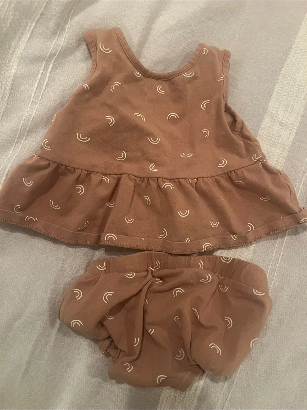 PL Baby matching set neutral 18 months EUC